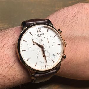Tissot Tradition Rose Gold (PVD) Quartz Watch